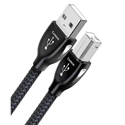 AudioQuest 0.75m Carbon USB A-B USB-kabel 0,75 m 2.0 USB B Zwart