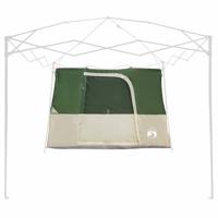 VidaXL Binnentent met dak met opslag groen 280 x 220 x 176 cm taft - thumbnail