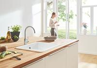 GROHE Concetto Keukenkraan - hoog - draaibare uitloop - supersteel geborsteld 32661dc3 - thumbnail