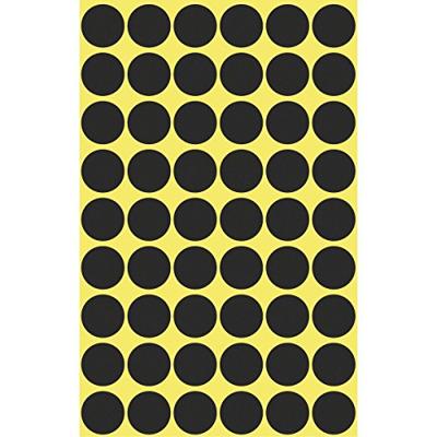 Etiket az 3140 rond 12mm zwart 270stuks