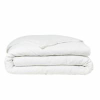 Vandaag prestige vandaag Blate - 240 x 260 cm - 2 personen - 100% percale macramé -afwerking - krijt - thumbnail