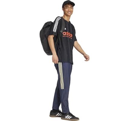 Heren-T-Shirt met Korte Mouwen Adidas House Of Tiro Jacquard Jersey Zwart - Maat: M