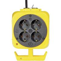 Brennenstuhl 115.176.0 8-voudig Stopcontactsplitter Geel, Zwart - thumbnail