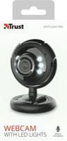 Trust Spotlight Pro webcam, met ingebouwde microfoon en ledlampjes - thumbnail