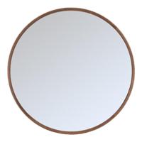 LABEL51 Ronde Spiegel 'Oliva' Walnoot Eiken, 90cm - thumbnail