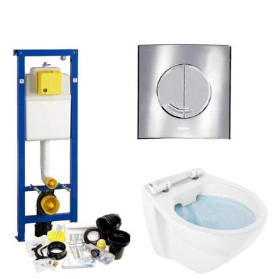 Wisa XS set01 Randloos Argos Chroom (meerprijs €15,00)