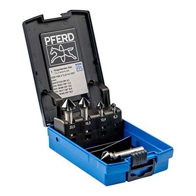 PFERD TOOLS SET KES HSS DIN 335 C90° 5 HC-FEP 25202159 Kegelverzinkboorset 6.3 mm, 10.4 mm, 16.5 mm, 20.5 mm, 25 mm HSS 1 stuk(s)