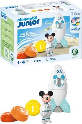 Playset Playmobil Junior 71771 Mickey astronaut Disney 5 Onderdelen