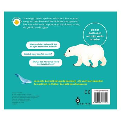 Gottmer Uitgevers Groep Zo voelt een zeldzaam dier