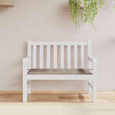 VidaXL Tuinbankkussen 100x50x3 cm oxford stof taupe