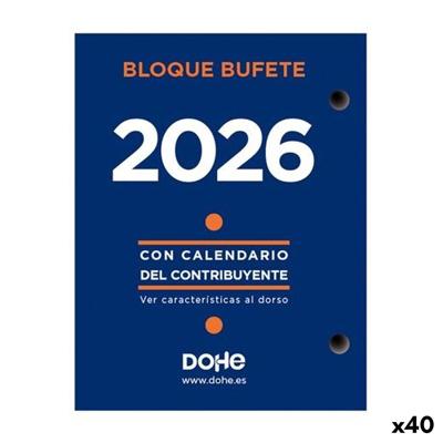 Agenda DOHE Bufete 8,5 x 11 cm 2026 (40 Stuks) Agenda DOHE Bufete 8,5 x 11 cm 2026 (40 Stuks)
