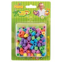 Hama maxi strijkkralen pastel mix (50), 250st. - thumbnail