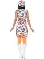 60&apos;s Groovy Chick Kostuum - thumbnail