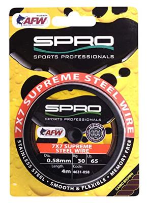 Spro 7X7 Afw Supple Steel Wire 4m 0,46 mm 18Kg