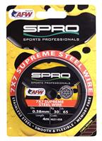 Spro 7X7 Afw Supple Steel Wire 4m 0,46 mm 18Kg - thumbnail