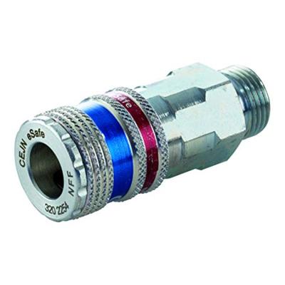 Schneider Airsystems Schneider snelkoppeling "ssk" safety coupling 1/2" cutter external thread