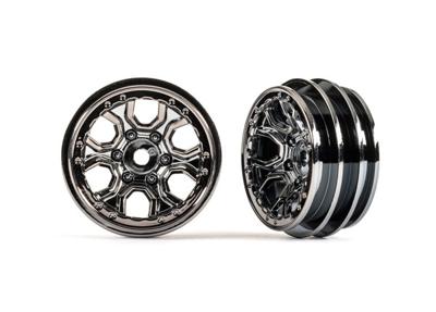 Traxxas TRX-9770-BLKCR Velgen zwart-chroom 1.0