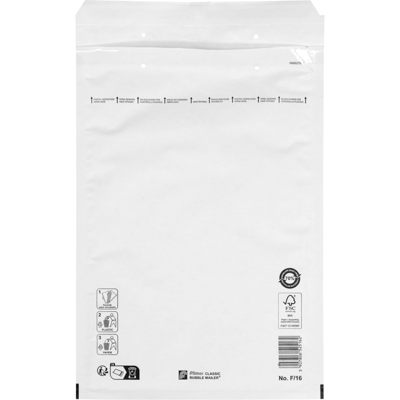 100 Luchtkussenenveloppen F/16 220x340mm wit Filmar Classic