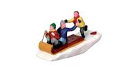 Kerstfiguur Toboggan trouble LEMAX - Lemax - thumbnail