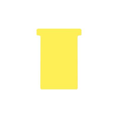 T-kaart djois formaat 3 77mm geel 100st | 5 stuks T-kaart djois formaat 3 77mm geel 100st | 5 stuks