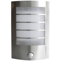 ECO-Light SLIM ST5001-PIR LED-buitenlamp met bewegingsmelder (wand) LED LED 8.00 W RVS - thumbnail