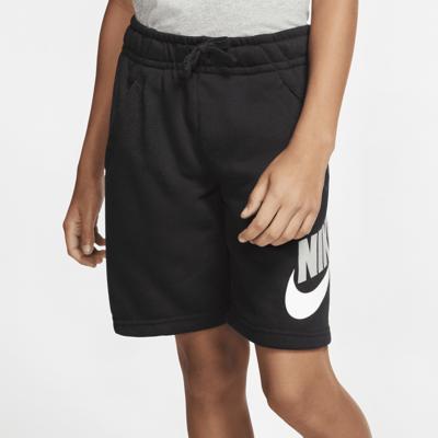 Nike sweatshort zwart/grijs/wit