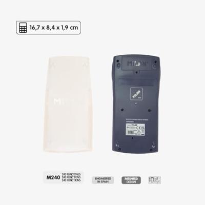 Wetenschappelijke rekenmachine Milan M240-1918 Blauw 16,7 x 8,4 x 1,9 cm