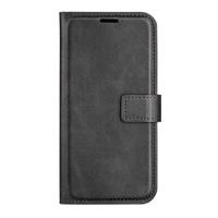 Casecentive Leren Wallet case met sluiting iPhone 15 zwart - thumbnail