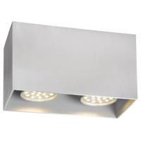 Lucide BODI - Plafondspot - 2xGU10 - Mat chroom - thumbnail