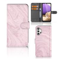 Samsung Galaxy A32 4G | Bookcase | Marble Pink - Origineel Cadeau Vriendin - thumbnail