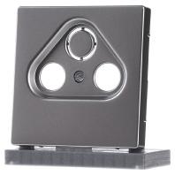 Merten MEG4123-6036 Afdekking System Design RVS 1 stuk(s) - thumbnail