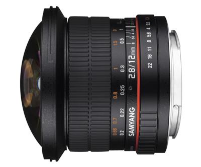 Samyang 12mm F/2.8 ED AS NCS Fish-eye Fuji X