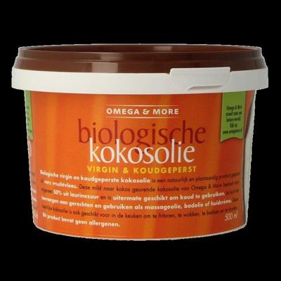 Omega en More Kokosolie Extra Virgin 500 ml Omega en More Kokosolie Extra Virgin 500 ml