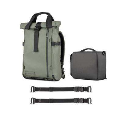 WANDRD PRVKE Photo Bundle Rugzak V4 - Wasatch Green - 21L