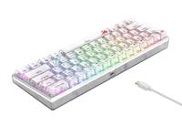 Havit KB903L - gaming toetsenbord (transparant wit) - thumbnail