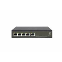 LevelOne GES-2105P netwerk-switch Managed L2 Gigabit Ethernet (10/100/1000) Power over Ethernet (PoE) Zwart - thumbnail