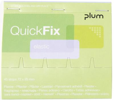 Plum pleister "elastic" plaster elastic 45 pcs refill pack