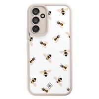Samsung Galaxy A54 beige case - Bee happy - thumbnail