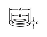 Cornat Asbestvrije Dichting 9X15X2Mm (2St) - TEC380344 - thumbnail