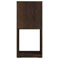 Draaikast 34,5x34,5x147,5 cm spaanplaat gerookt eiken - thumbnail