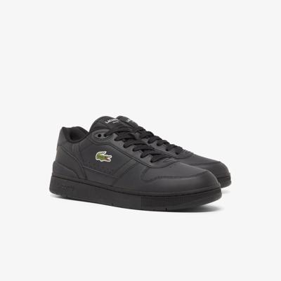 Lacoste T-Clip Sneakers Heren Zwart - Maat 44.5 - Kleur: Zwart | Soccerfanshop
