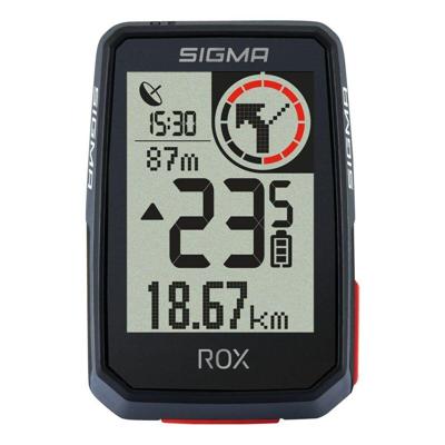 Sigma Rox 2.0 + Top Mount Set Fietscomputer GPS - Zwart Sigma Rox 2.0 + Top Mount Set Fietscomputer GPS - Zwart