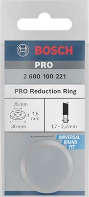 Bosch Accessories 2600100221 Bosch Power Tools Reduceerring 30 x 25 x 1.5 mm 1 stuk(s)