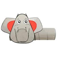 VidaXL Kinderspeeltent olifant 174x86x101 cm grijs - thumbnail