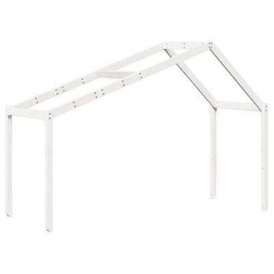 Kinderbedhuisje 203x80,5x142 cm massief grenenhout wit Kinderbedhuisje 203x80,5x142 cm massief grenenhout wit