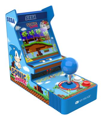 Portable Retro Arcade Joystick Player - Sonic The Hedgehog Portable Retro Arcade Joystick Player - Sonic The Hedgehog