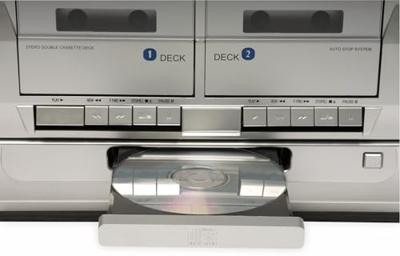 Denver MRD-166 Stereoset DAB+, Platenspeler, SD, FM, USB Opnamefunctie 2 x 2 W Zwart