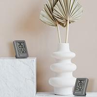 BRESSER ClimaTemp Hygro Indicator Set van 6 Thermo-/Hygrometers (grijs) - thumbnail