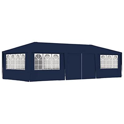 VidaXL Partytent met zijwanden professioneel 90 g/m² 4x9 m blauw VidaXL Partytent met zijwanden professioneel 90 g/m² 4x9 m blauw