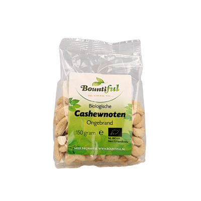 Biologische Cashewnoten - 150 gram